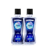 李施德林夜空漱口水女除口臭口气防蛀夜间修护焕新牙齿400ml*2